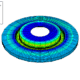 A-sequentially-coupled-thermomechanical-analysis-of-a-disc-brake-with-an-Eulerian-approach