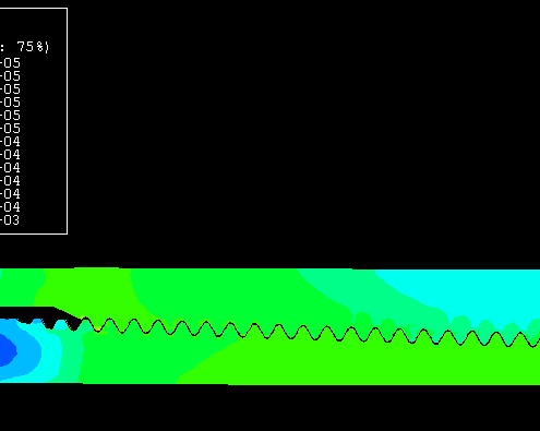 Axisymmetric-analysis-of-a-threaded-connection