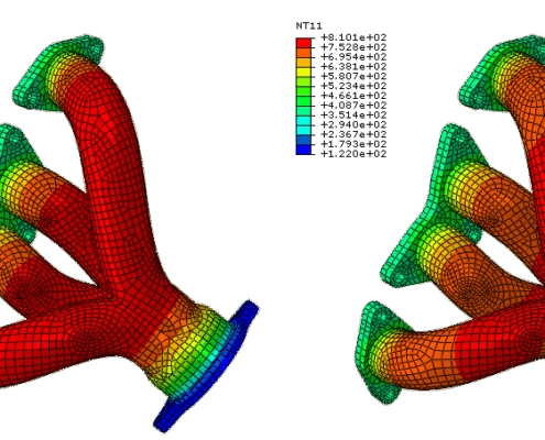 Conductive-convective-and-radiative-heat-transfer-in-an-exhaust-manifold