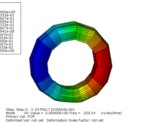 Coupled-acoustic-structural-analysis-of-a-tire-filled-with-air