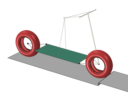 Dynamic-impact-of-a-scooter-with-a-bump