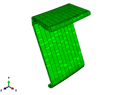 Pressure penetration analysis of an air duct kiss seal