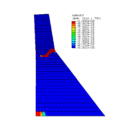Seismic analysis of a concrete gravity dam