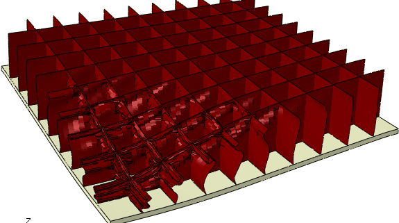 Deformation-of-a-sandwich-plate-under-CONWEP-blast-loading