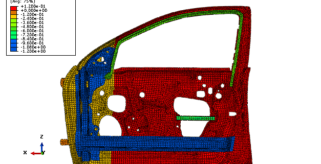 Sizing-optimization-of-a-car-door